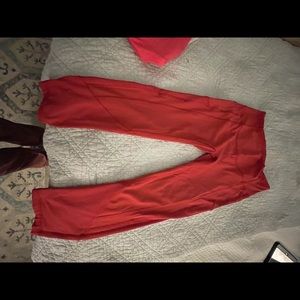 Burnt orange lululemon leggings